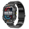 Black steel+silicone