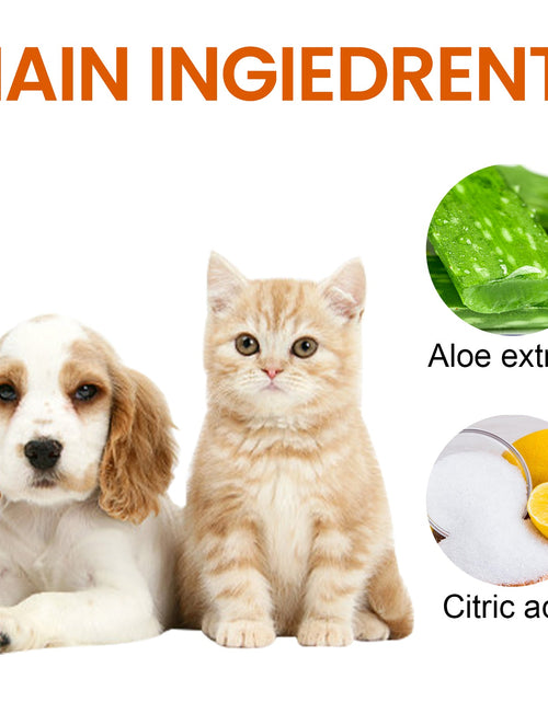 Load image into Gallery viewer, Yegbong Pet Ear Wipes, Pet Ear Cleaning Deodorizing Removing Mite And Earwax Cleaning Wipes
