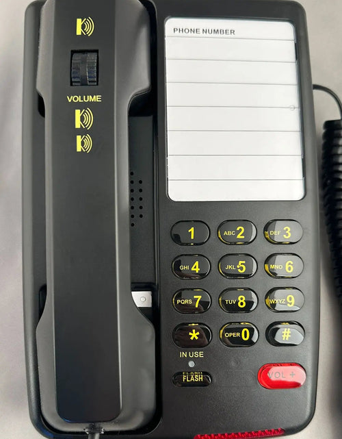 Load image into Gallery viewer, D520U Full-Featured Console Telephone with USB-A &amp; USB-C Charging Ports
