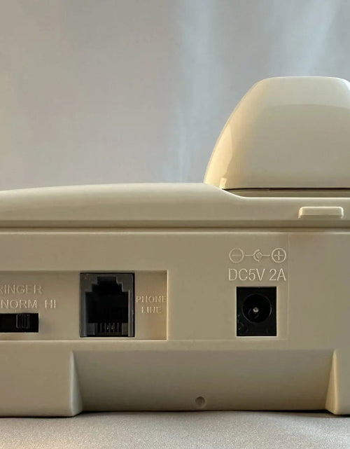Load image into Gallery viewer, D520U Full-Featured Console Telephone with USB-A &amp; USB-C Charging Ports
