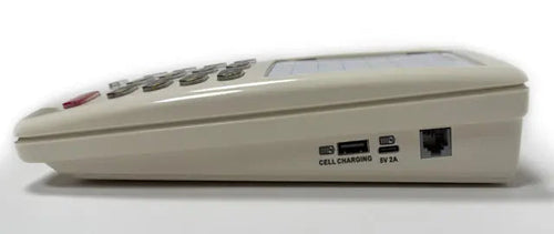 Load image into Gallery viewer, D520U Full-Featured Console Telephone with USB-A &amp; USB-C Charging Ports
