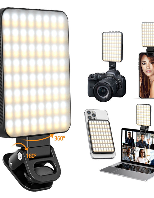 Load image into Gallery viewer, Magnetic fill light LED video conference phone fill light camera photography live broadcast photography pocket light
