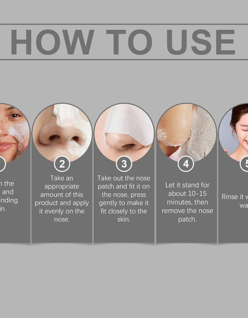 Load image into Gallery viewer, Hoygi Blackhead Nose Mask Set Gently Cleanses Blackheads Without Tight, Delicate Pores And Moisturizing Nose Mask
