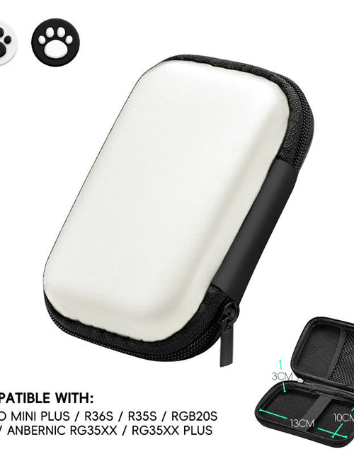 Load image into Gallery viewer, EVA hard shell bag suitable for R35S/R36S handheld game console protection bag video game console accessory storage bag
