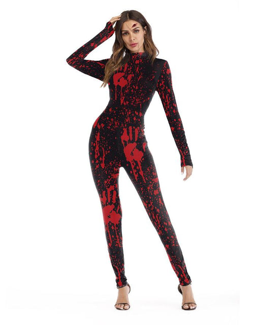 Load image into Gallery viewer, Halloween costume festival event party costume COS long sleeve jumpsuit
