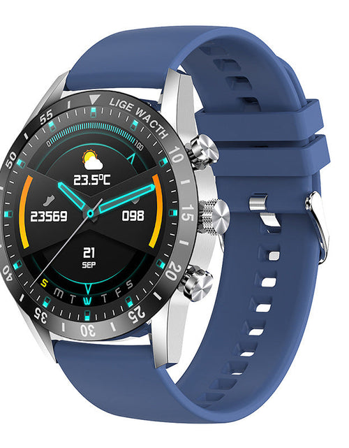 Load image into Gallery viewer, Bluetooth call smart watch pedometer sports multifunctional men's waterproof bracelet watch
