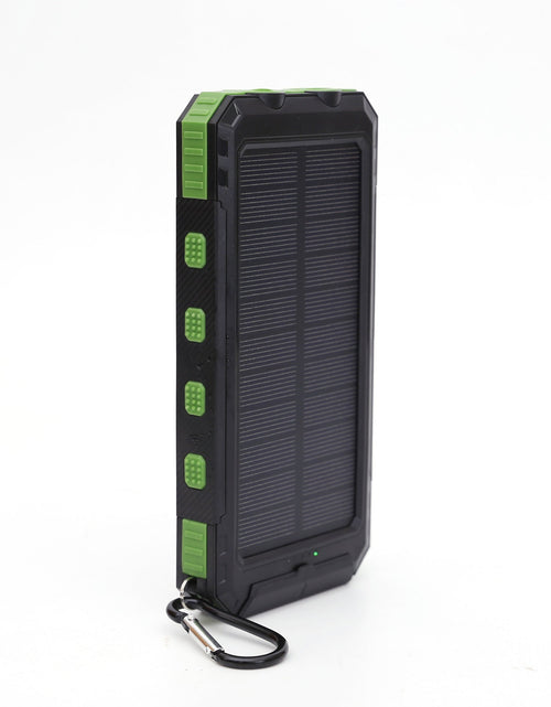 Load image into Gallery viewer, Ultra thin solar power bank 20000mAh with compass three proof solar power bank
