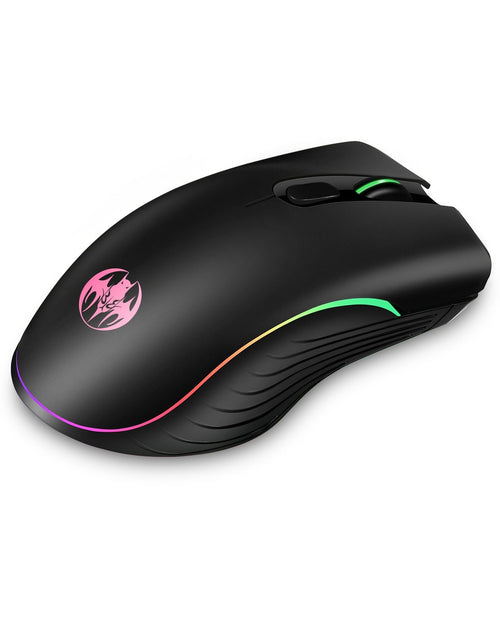 Load image into Gallery viewer, 2.4G Wireless Charging Mouse/Colorful Luminous Battery Storage Wireless Charging Wireless Luminous Mouse
