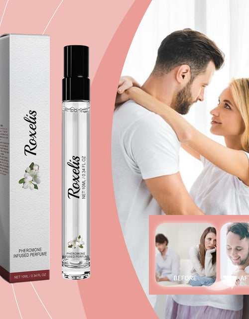 Load image into Gallery viewer, Roxelis Pheromone Infused Perfume, Men's Perfume Long Lasting Cologne Jasmine Perfume Natural Fresh Charm Leave Fragrance
