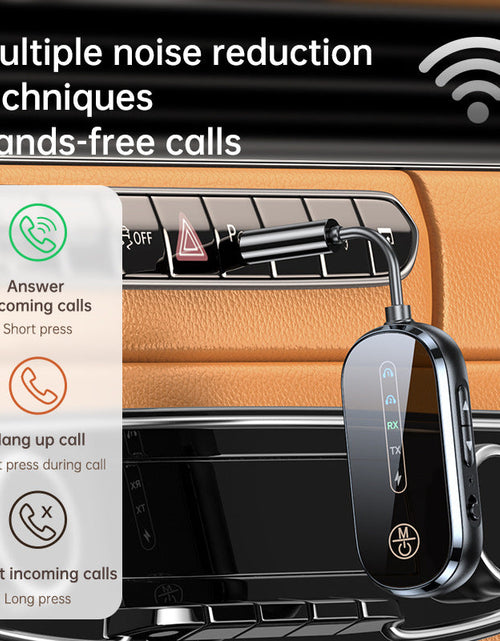 Load image into Gallery viewer, Two to two Bluetooth receiver transmitter 2-in-1 car Bluetooth adapter, airplane, ship, gym
