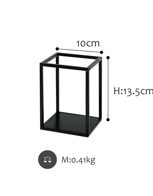 Load image into Gallery viewer, Tea Break Dessert Rack Set Simple Modern Black Iron Cake Plate Marble Tray Creative Cake Rack
