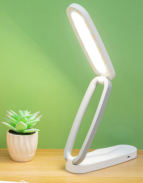 Load image into Gallery viewer, Folding USB Rechargeable Eye Protection Desk Lamp Led Study Touch Student Children Desk Reading Bedside Lamp
