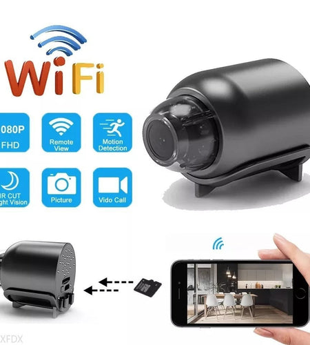X5 1080P HD Mini Camera WiFi Home Monitor Indoor Safety Security Surveillance Night Vision Camcorder IP Cam Audio Video Recorder