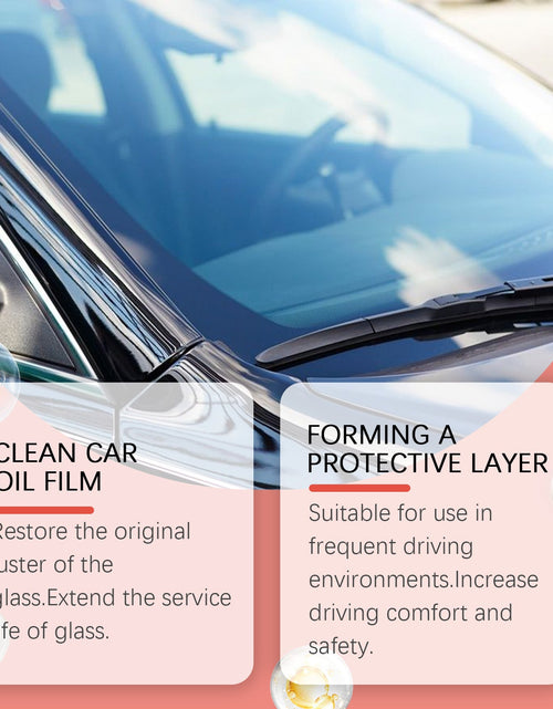 Load image into Gallery viewer, Glass Oil Film Cleaner, Automotive Windshield Bright Cleaning Coating Crystal Plating Agent Oil Film Decontamination
