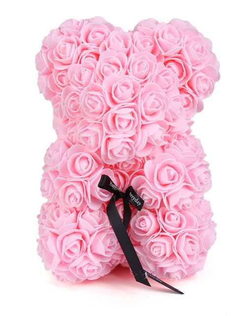 Load image into Gallery viewer, Mother's Day Gift 25cm Foam Flower Bear PE Rose Flower Bear PVC Gift Box Valentine's Day Cross-border Bestseller
