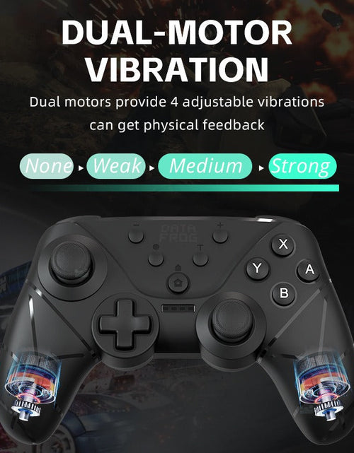 Load image into Gallery viewer, Suitable for Nintendo Switch/oled/lite/PC wireless Bluetooth controller with Turbo vibration NFC function
