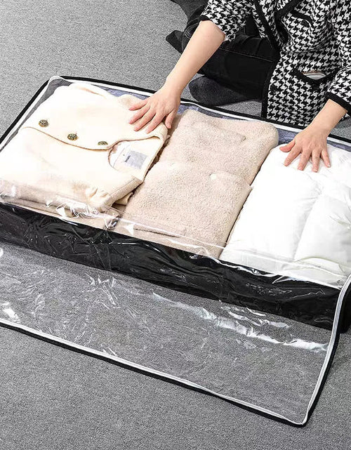 Load image into Gallery viewer, Under-Bed Storage Bag, 75L/40L - Portable Foldable Comforter &amp; Clothing Organizer, Large Capacity Dustproof Box

