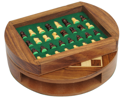 Load image into Gallery viewer, Magnetic Wooden Chess Set
