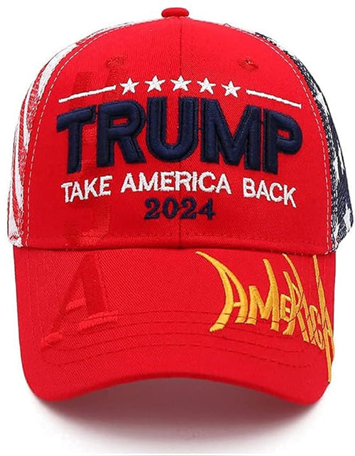 Load image into Gallery viewer, American advertising hats men's and women's baseball caps cotton embroidered hats Trump hats
