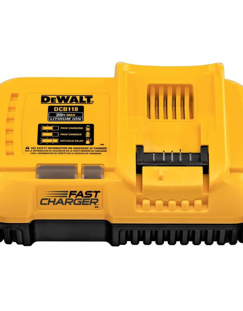 Load image into Gallery viewer, DEWALT DCB118 20V MAX*/ 60V MAX* FAN COOLED FAST CHARGER
