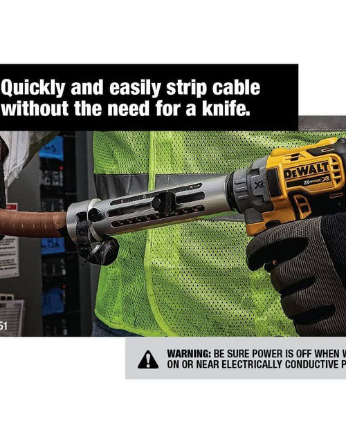 Load image into Gallery viewer, DEWALT DCE151B 20V MAX* XR® Cordless Cable Stripper (Tool Only)
