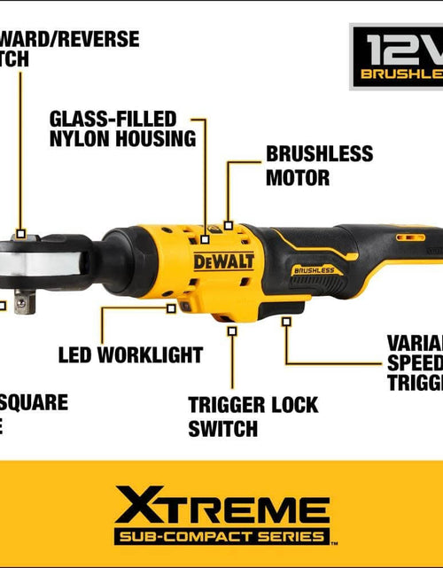 Load image into Gallery viewer, DEWALT DCF503B XTREME™ 12V MAX* Brushless 3/8 in. Ratchet (Tool Only)
