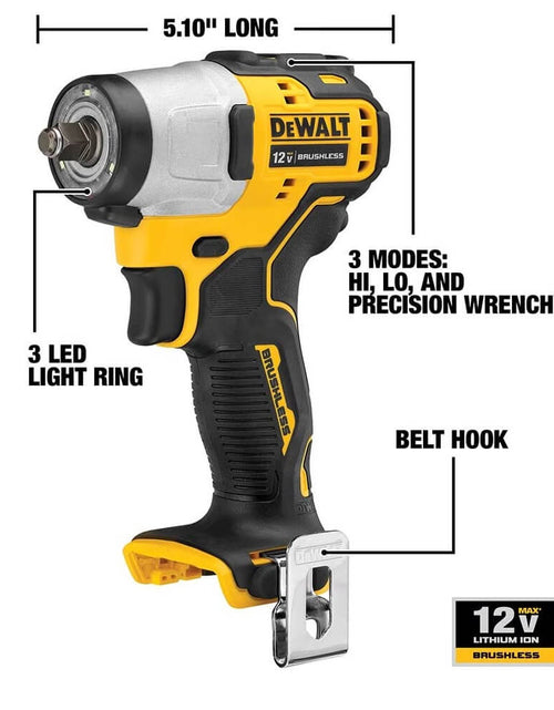Load image into Gallery viewer, DEWALT DCF902B XTREME™ 12V MAX* Brushless 3/8 in. Cordless Impact Wrench (Tool Only)
