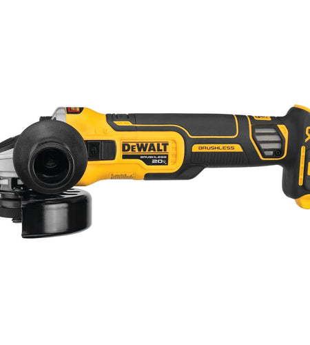DEWALT DCG405B 20V MAX* XR® 4.5 in Slide Switch Small Angle Grinder With Kickback Brake (Tool Only)