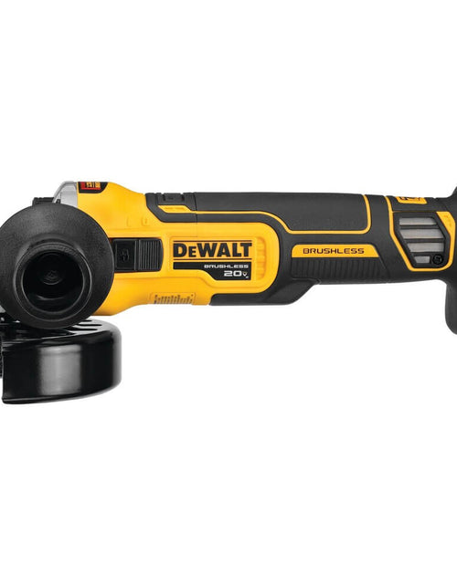 Load image into Gallery viewer, DEWALT DCG405B 20V MAX* XR® 4.5 in Slide Switch Small Angle Grinder With Kickback Brake (Tool Only)
