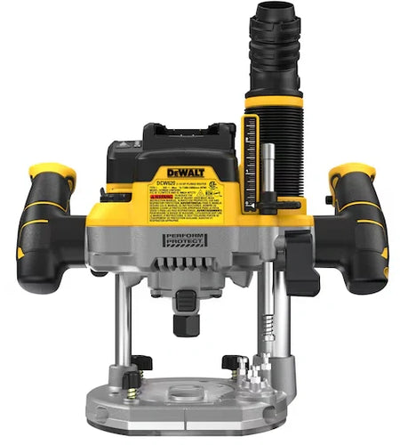 DEWALT DCW620B 20V MAX* XR® Brushless Cordless 2-1/4 Peak HP Plunge Router (Tool Only)