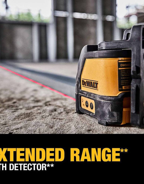 Load image into Gallery viewer, DEWALT DW088K Self Leveling Horizontal/Vertical Red Cross Line Laser
