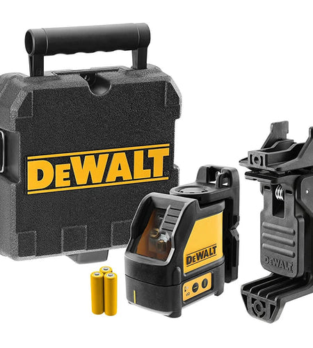 DEWALT DW088K Self Leveling Horizontal/Vertical Red Cross Line Laser