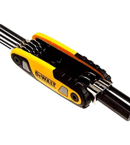 DEWALT DWHT70263M Folding Locking Hex Key Set Sae
