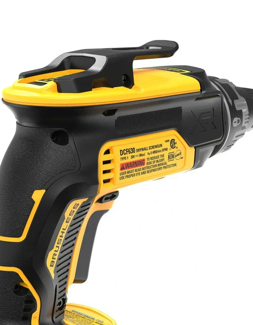 Load image into Gallery viewer, DEWALT DCF630B 20V MAX* XR® Brushless Drywall Screwgun (Tool Only)
