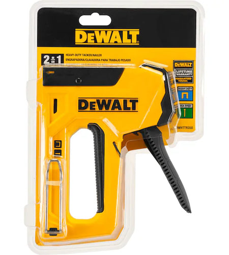 DEWALT DWHTTR350 Heavy Duty Staple and Brad Tacker