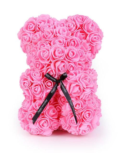 Load image into Gallery viewer, Mother's Day Gift 25cm Foam Flower Bear PE Rose Flower Bear PVC Gift Box Valentine's Day Cross-border Bestseller
