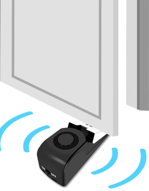 Load image into Gallery viewer, Door stop door stop door stop alarm home store business trip accommodation travel home smart door stop anti theft alarm
