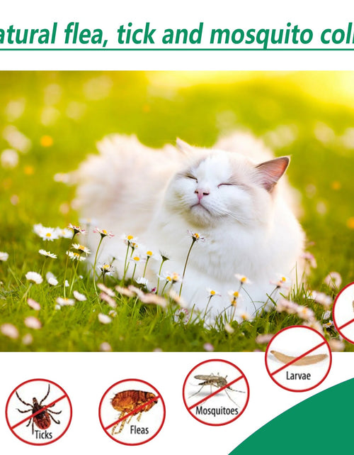 Load image into Gallery viewer, Pet Deworming Collar, Flea Resistant Tick Resistant Pet Waterproof Adjustable Deworming Collar
