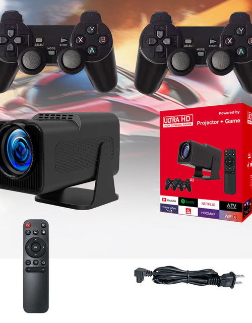 Load image into Gallery viewer, Mp3 Games 32Gb F600 Projector Draagbare Draadloze 4K Full Hd Video Lcd 1080P Home Android 180 Graden Pk Hy320 Outdoor Projector
