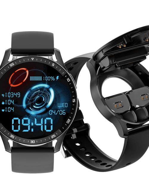 Load image into Gallery viewer, X7 smart watch TWS Bluetooth headset two in one call ultra thin sports bracelet smart watch
