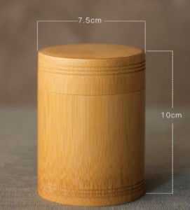 Load image into Gallery viewer, Bamboo Storage Bottles Jars Wooden Small Box Containers Handmade For Spices Tea Coffee Sugar Receive With Lid Vintage
