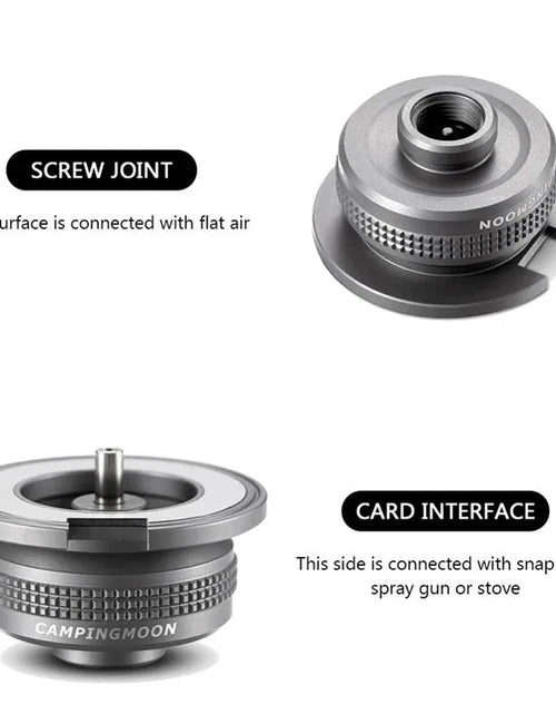 Load image into Gallery viewer, Koyaf Magnetic Iso Gas to Bhutan Gas Burner Conversion Adapter
