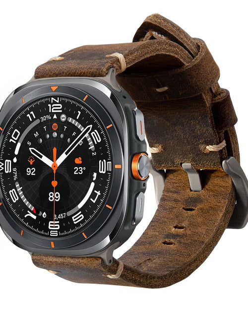 Load image into Gallery viewer, Leather Strap R01 for Samsung Galaxy Watch Ultra
