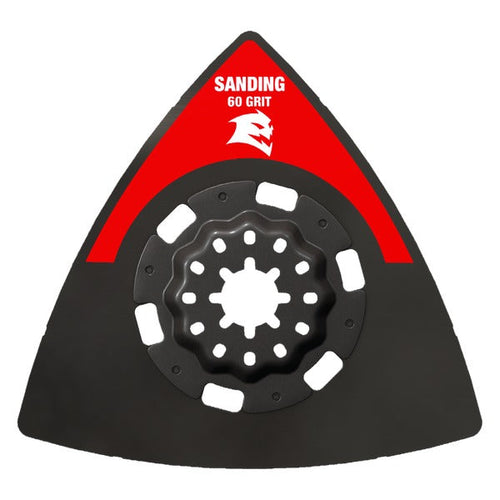 Load image into Gallery viewer, Diablo DOS60CGSP 3-1/2 in. 60-Grit Starlock Carbide Grit Oscillating Sanding Plate
