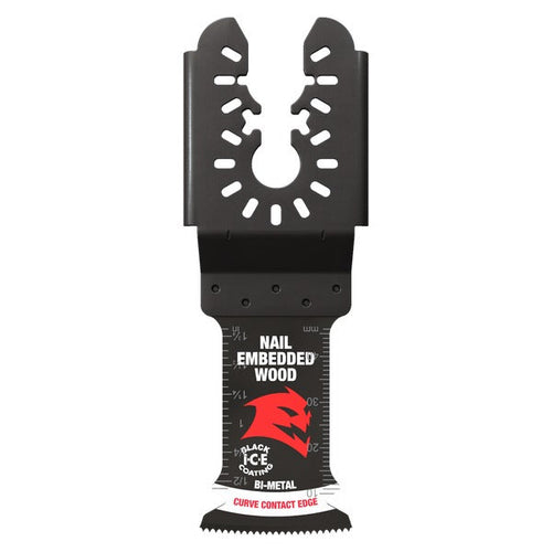 Load image into Gallery viewer, Diablo DOU125BW3 1-1/4 in. Universal Fit Bi-Metal Oscillating Blades for Nail-Embedded Wood (3-Pack)
