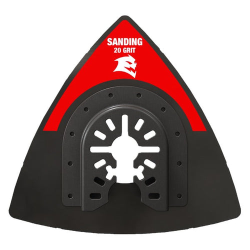 Load image into Gallery viewer, Diablo DOU20CGSP 3-1/2 in. 20-Grit Universal Fit Carbide Grit Oscillating Sanding Plate
