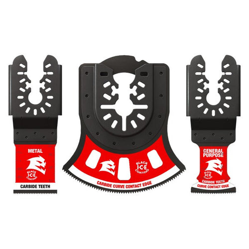 Load image into Gallery viewer, Diablo DOU3CS 3 pc Universal Fit Carbide Oscillating Blade Set (3-Piece)
