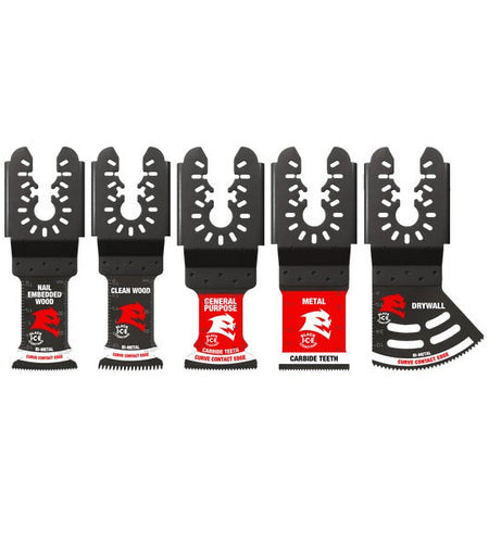 Diablo DOU5S 5 pc Universal Fit General Purpose Oscillating Blade Set (5-Piece)