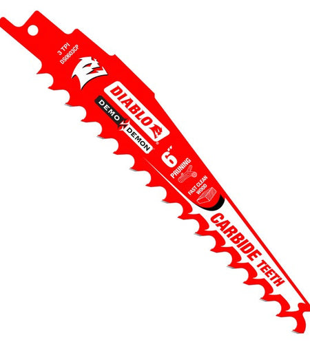 Diablo DS0603CP3 6 in. Carbide Tipped Pruning and Clean Wood Blade (3-Pack)