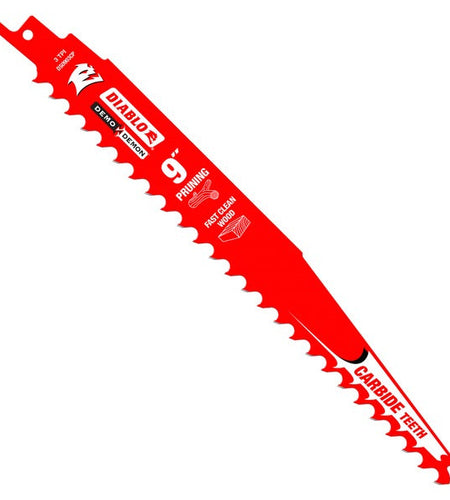 Diablo DS0903CP3 9 in. Carbide Tipped Pruning and Clean Wood Blade (3-Pack)